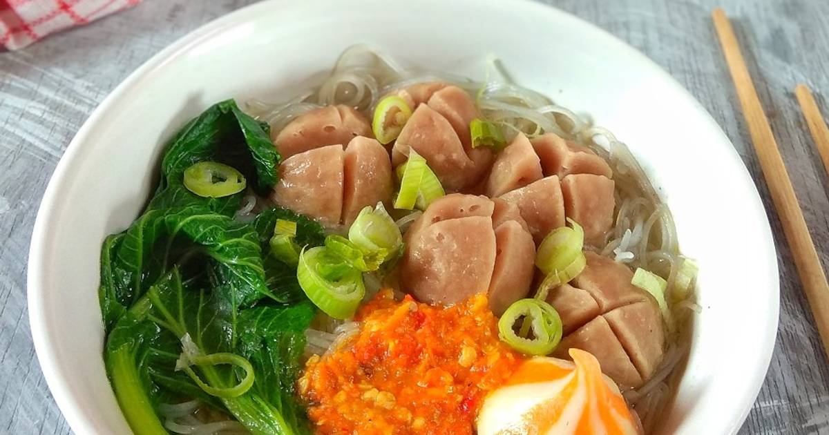 Resep Bihun Bakso Kuah Oleh Dish By Ifah Cookpad