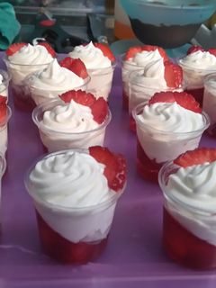 Una foto de Postre en vasitos