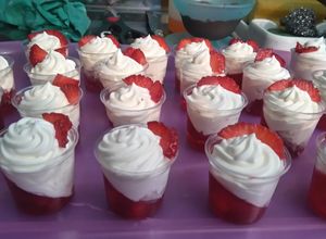 Una foto de Postre en vasitos