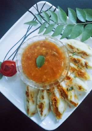 A picture of Protein rich Soya idli.