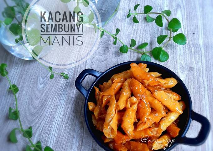 Kacang Sembunyi Manis - Kulit Pangsit