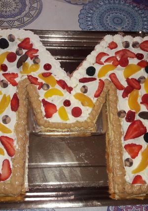 Una foto de Torta simil tendencia