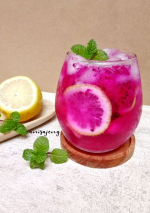Foto resep Dragon Mango Lemonade