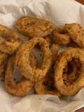 Aros de calamar fritos
