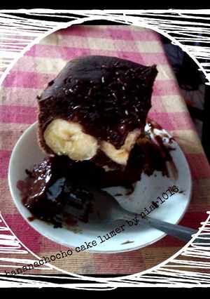 Foto resep Banana chocho cake(lumer)