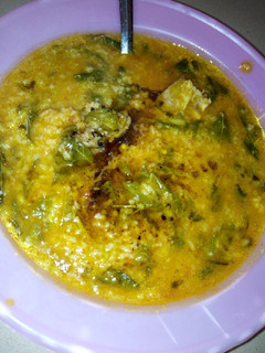 A picture of Maize gritz pottage.