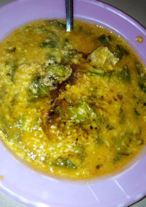 A picture of Maize gritz pottage.