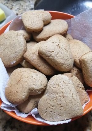 Una foto de Galletitas de limón, integrales y sin azúcar