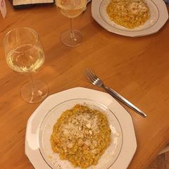 A picture of Pumpkin risotto.