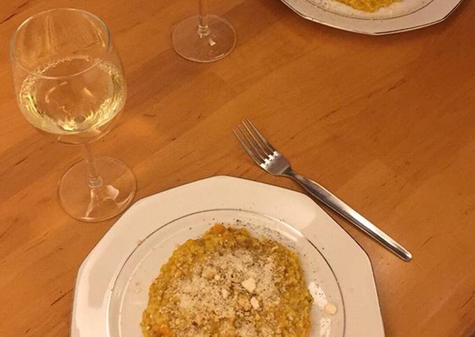 Pumpkin risotto