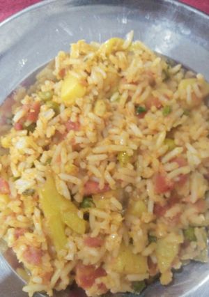 A picture of Fried rice.