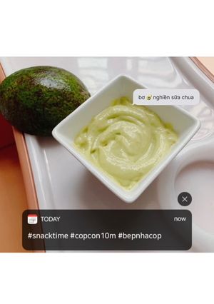Hình của món Sinh tố bơ 🥑 sữa chua.