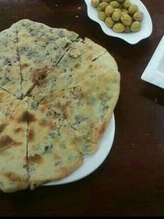 صورة لوصفة فطير الزعتر الاخضر