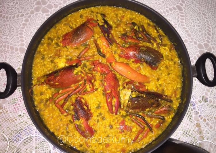 Arroz con bogavante