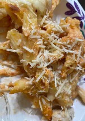 A picture of Baked Penne.