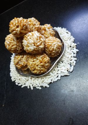 મમરા ના લાડુ(Mamra ladoo Recipe in Gujarati) રેસીપી મુખ્ય ફોટો