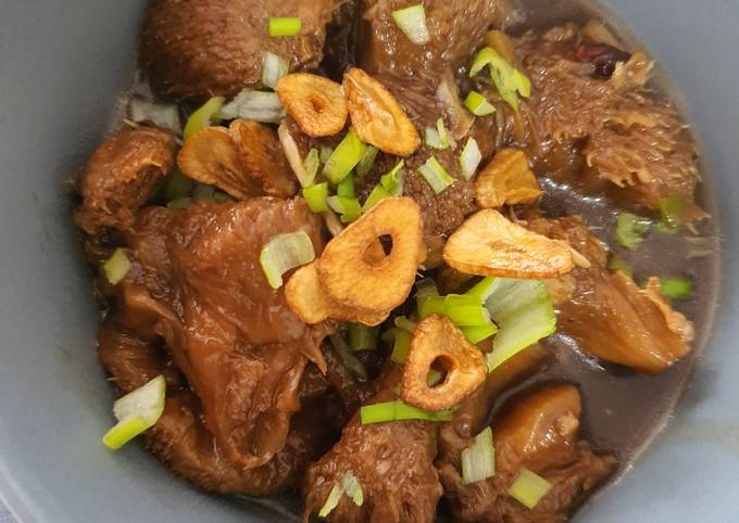Plant-Based Pinoy Pares in Instant Pot