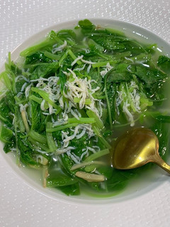 莧菜吻仔魚 的食譜成品照片
