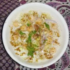 A picture of Chana Chaat.