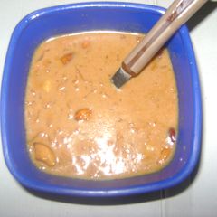 A picture of Caramel Payasam/Kheer.
