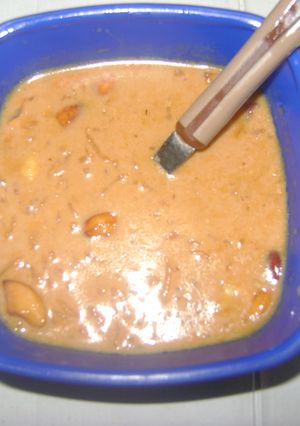 A picture of Caramel Payasam/Kheer.