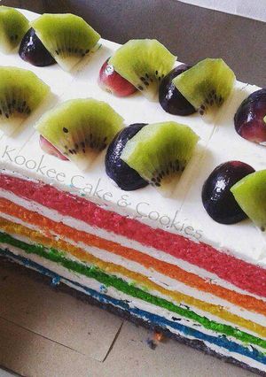 Foto resep Rainbow Cake