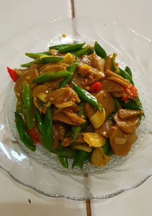 Foto resep Oseng Buncis Baso