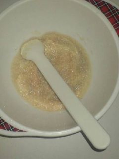 Foto resep Mpasi Bubur nasi+kacang panjang+tahu
