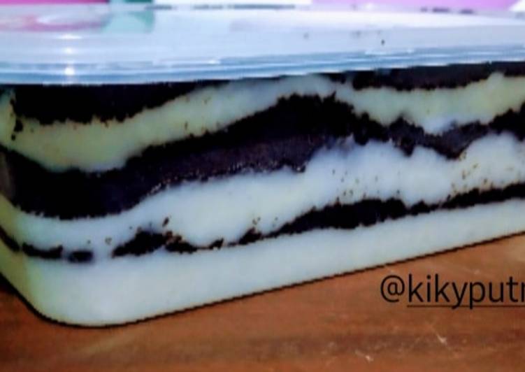 Cheesecake oreo lumer simple banget