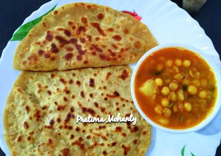 Mushroom Paratha