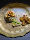 Kanch Kola Masala Dry Sabji with Brown Rice for dinner - West Bengal style