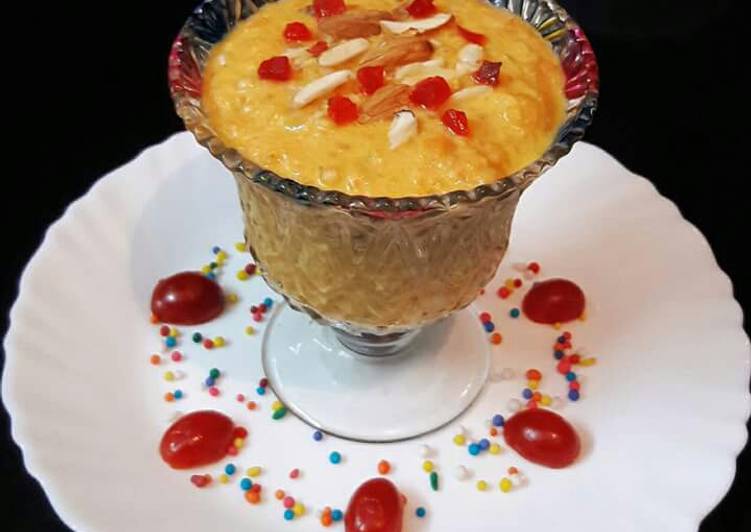 Simple Way to Prepare Super Quick Homemade Carrot Sabudana Kheer