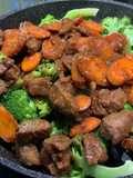 Mel’s versions of Beef and Broccoli Stir Fry