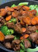 Mel's versions of Beef and Broccoli Stir Fry