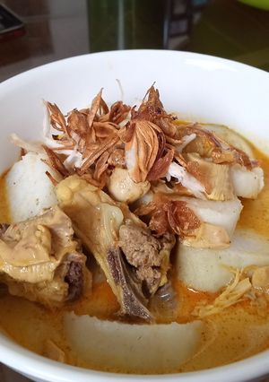 Foto resep #50 Lontong kari ayam