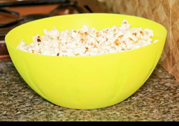 Steps to Make Ultimate Homemade popcorn #one recipe one tree