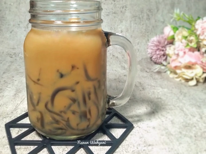 Cara Gampang Membikin Resep Es Capucino Cincau yang Bikin Ngiler Anti Ribet, Menggugah Selera