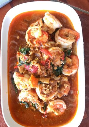 รูปของ ผัดกุ้งพริกเผา