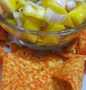 Easy Way Make Recipe 🍁🍀🍁MANGO SALSA🍁🍀🍁  WITH   DORITOS  (tortilla chips) #ramadankitiyari that is Delicious, Perfect}