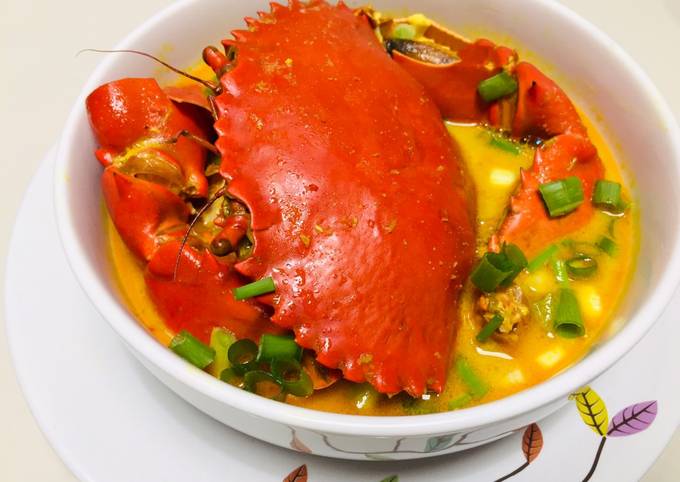 Cara Buat Kepiting Kuah Kari Rumahan