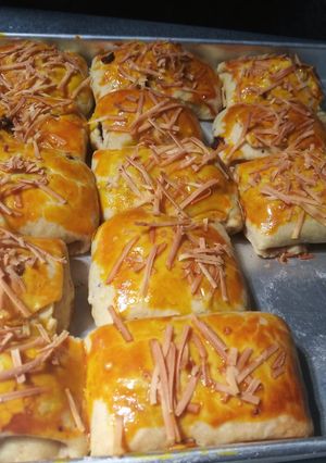 Foto resep 33. Bolen pisang cokelat keju