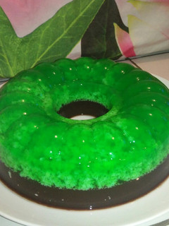 Foto resep Puding lumut coklat
