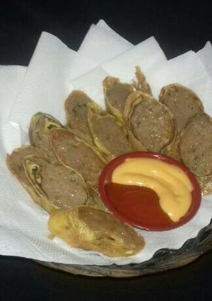 Foto resep Egg chicken roll