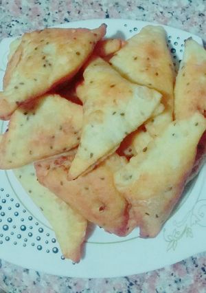 صورة لوصفة سمبوسة ع طريقتى