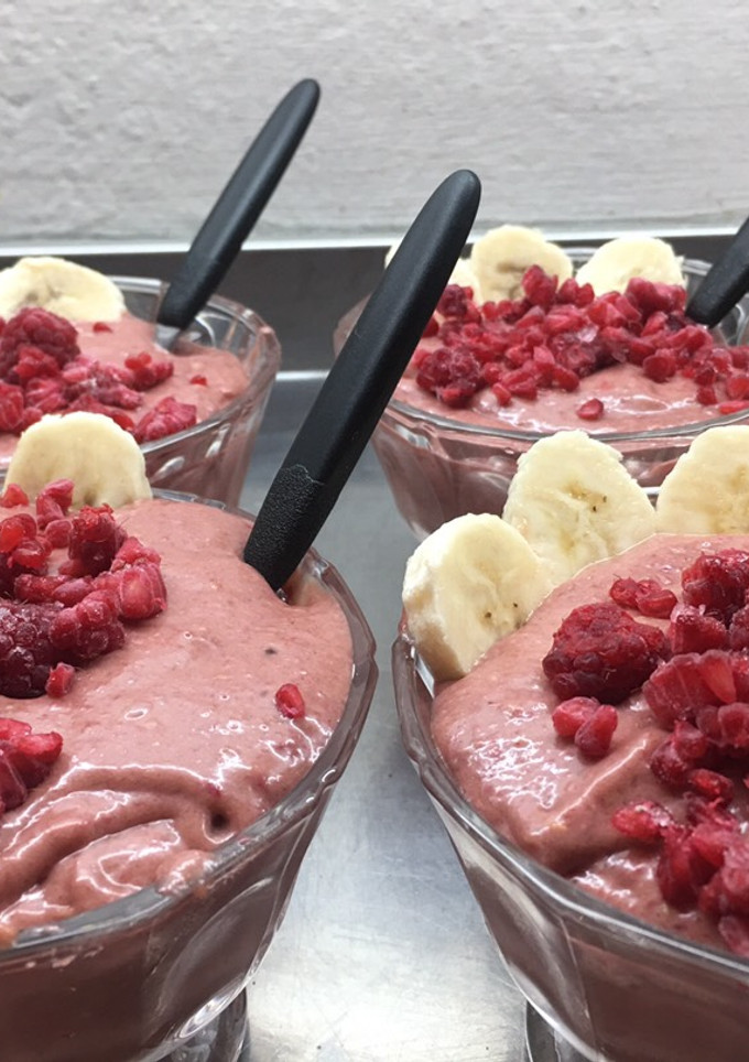 Una foto de Helado Vegano