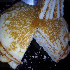 A picture of Coconut rice flour pancakes #my coastal coconut dish contest.