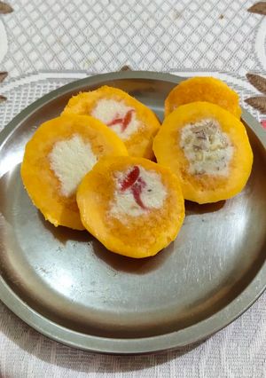 A picture of Mango Icecream.