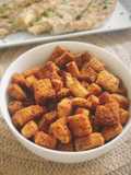 Croutons de pan integral al horno