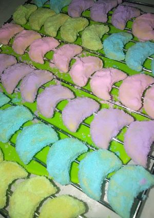 Foto resep Putri salju keju rainbow