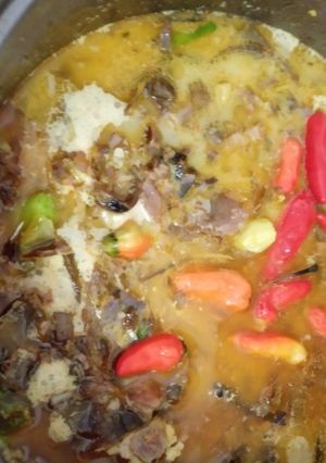 Foto resep Jantung pisang masak santan